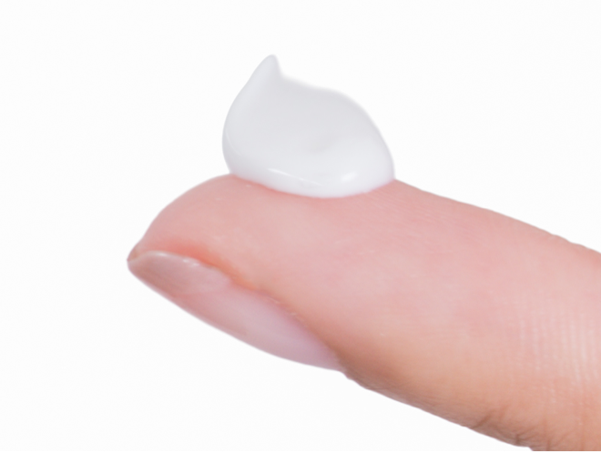 How to apply cream